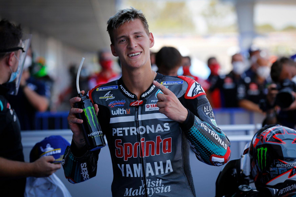 MotoGP. Andalūzijos GP lenktynėse - antroji iš eilės F. Quartararo pergalė