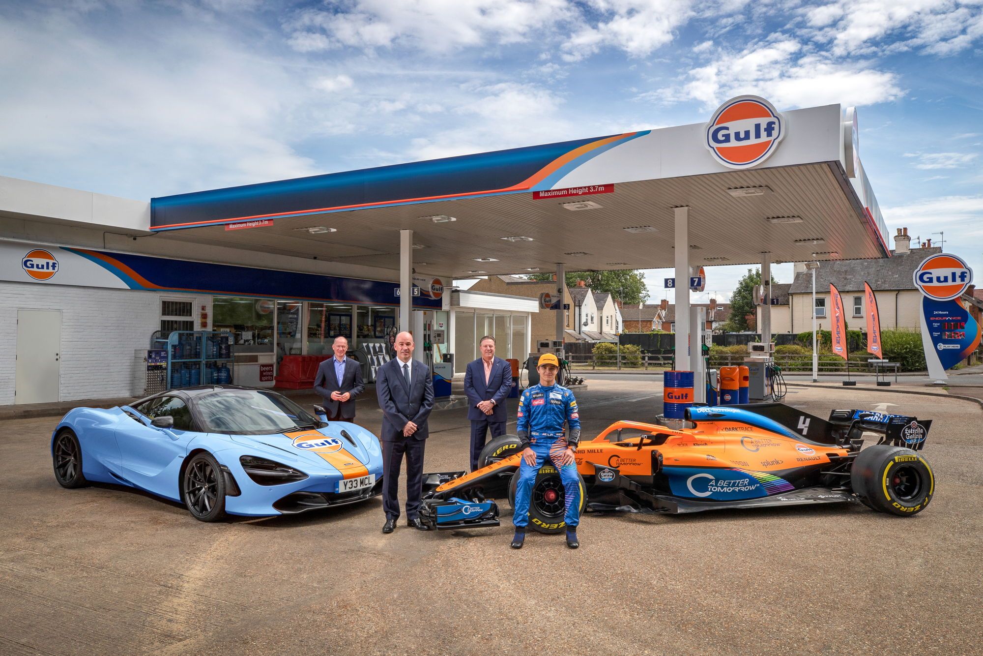 „Gulf Oil“ tapo „McLaren“ komandos rėmėja