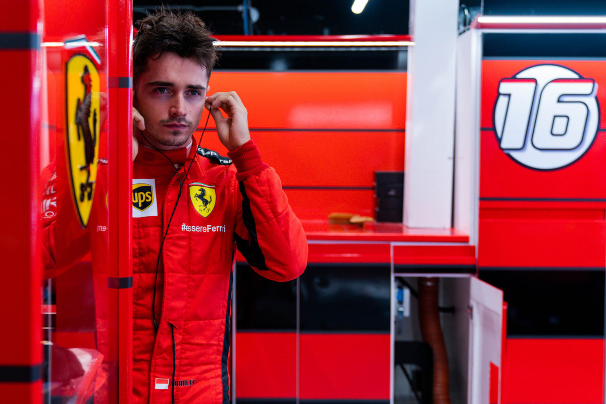 C. Leclercas: gerėjant „Ferrari“ tempui - svarbiausia kantrybė