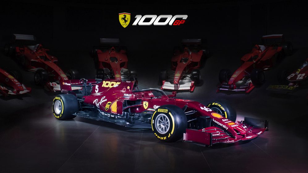 „Ferrari“ pristatė jubiliejinį bolido išdažymą