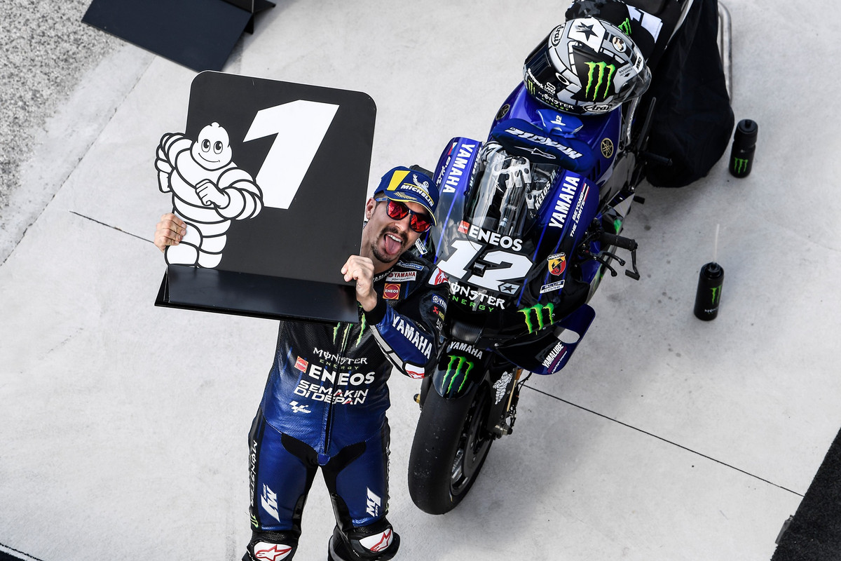 MotoGP. Misane F. Bagnaia padovanojo pergalę M. Vinalesui
