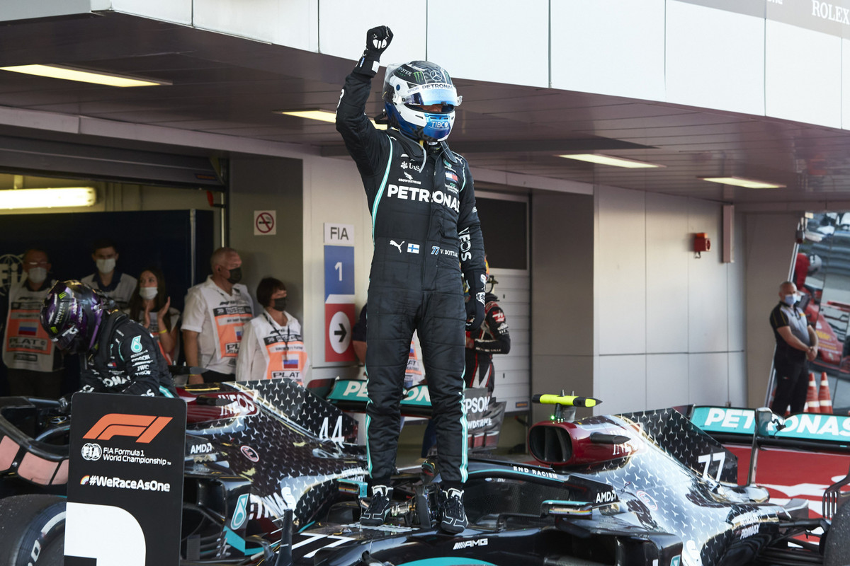 Sočyje vykusiose lenktynėse pergalę iškovojo V. Bottas