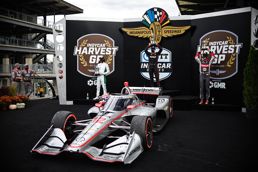 IndyCar. Indianapolyje - antroji W. Powerio pergalė