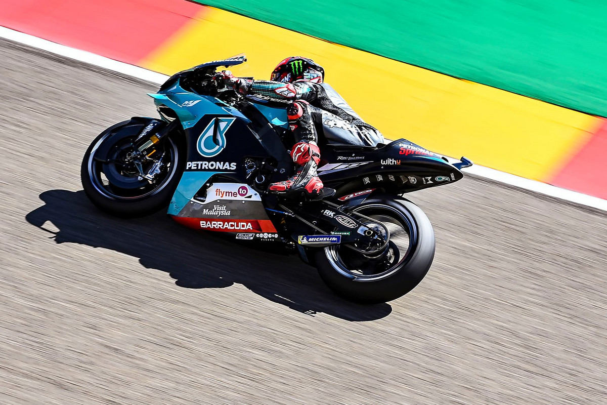 MotoGP. Aragone iš „pole“ pozicijos startuos F. Quartararo