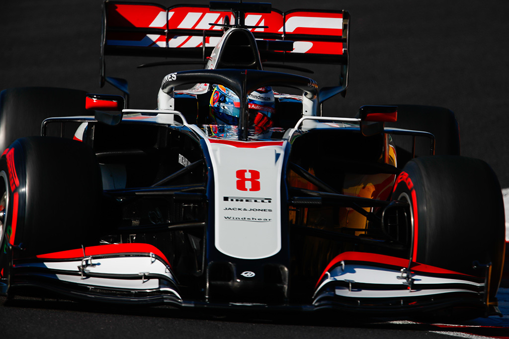 R. Grosjeanas: L. Hamiltonas nebūtų iškovojęs taškų pilotuodamas „Haas“ bolidą