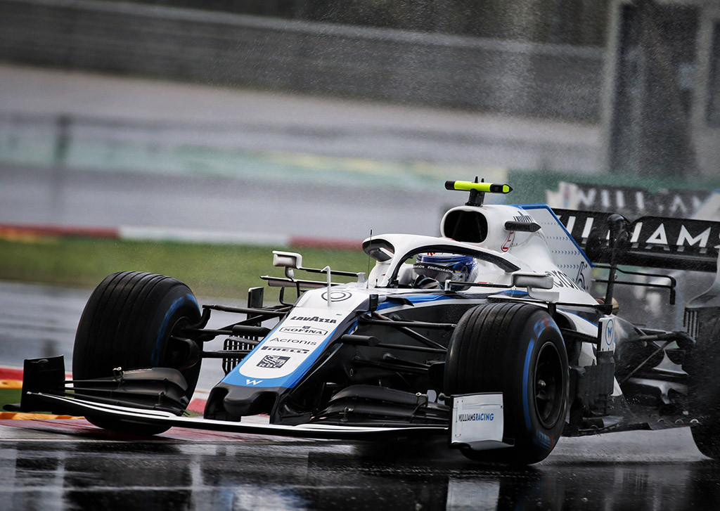 Nicholas Latifi atsipirko įspėjimu