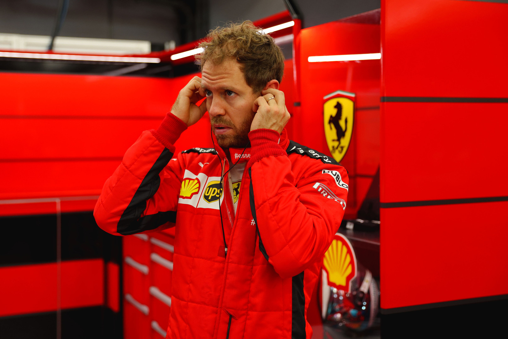 S. Vettelis po paskutinių lenktynių dėkojo komandai ir gyrė C. Leclercą