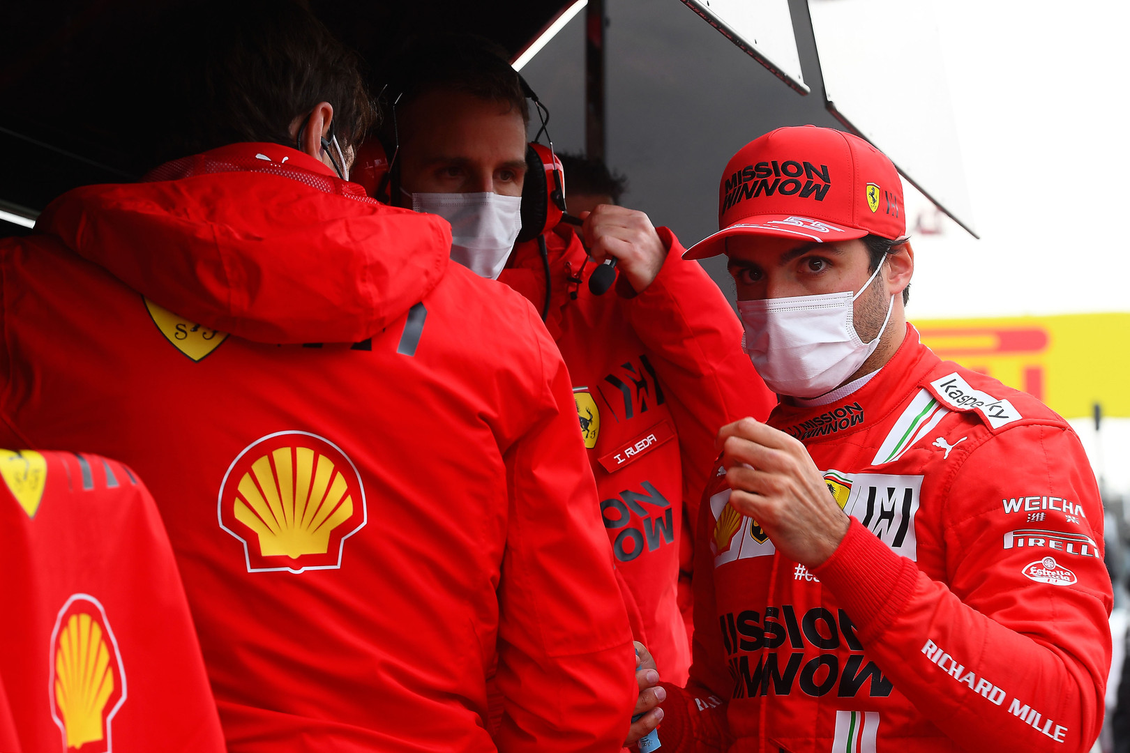 C. Sainzas: „Ferrari“ daro viską, kad nepasikartotų Portugalijos GP scenarijus
