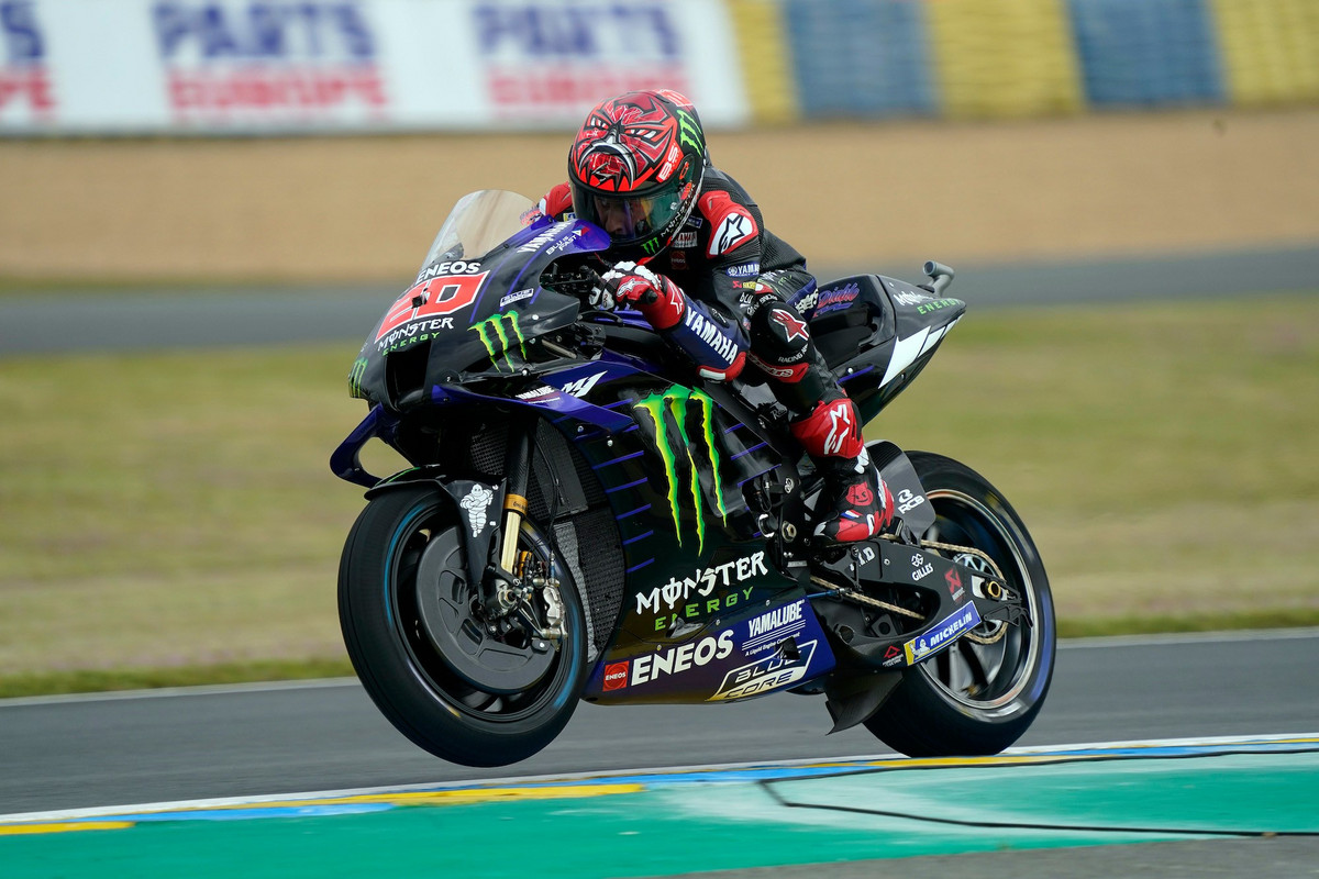 MotoGP. Prancūzijoje lenktynes iš „pole“ pozicijos pradės F. Quartararo