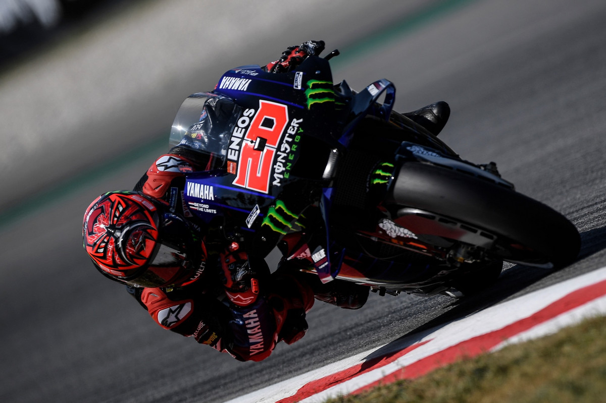 MotoGP. Teisėjai dar kartą nubaudė F. Quartararo