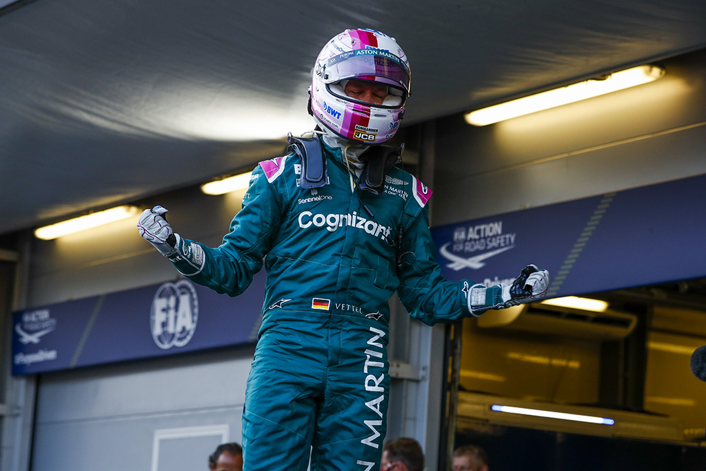 R. Brawnas: S. Vettelis „Aston Martin“ komandoje atrodo atgimęs ir atsigavęs