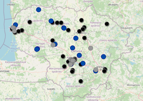 Paskelbtas avaringiausių Lietuvos kelių žemėlapis