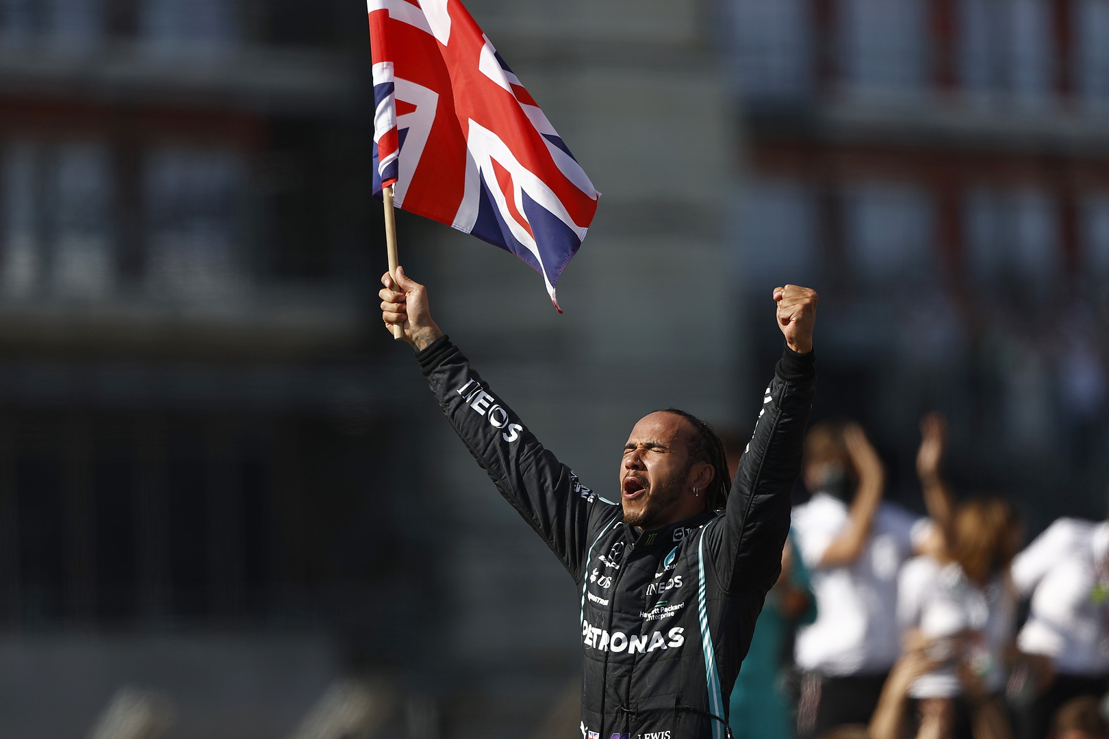 L. Hamiltonas po incidento su M. Verstappenu sulaukė rasistinių užgauliojimų