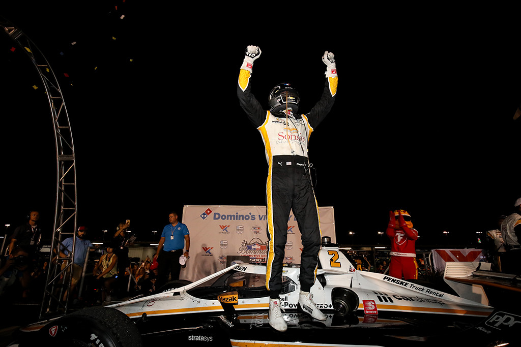 IndyCar. J. Newgardenas nugalėjo Sent Luise, P. O‘Wardas tapo čempionato lyderiu