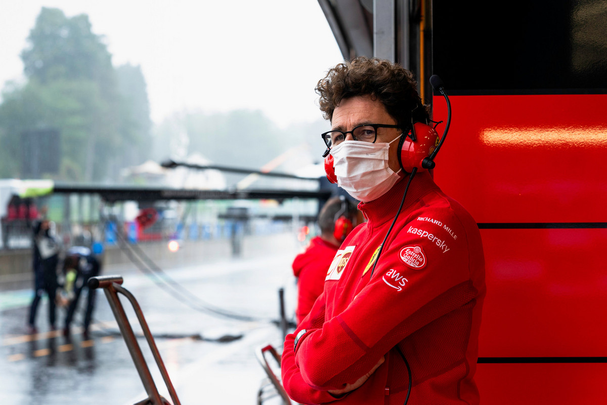 „Alpine“ siūlė kontraktą Mattia Binotto