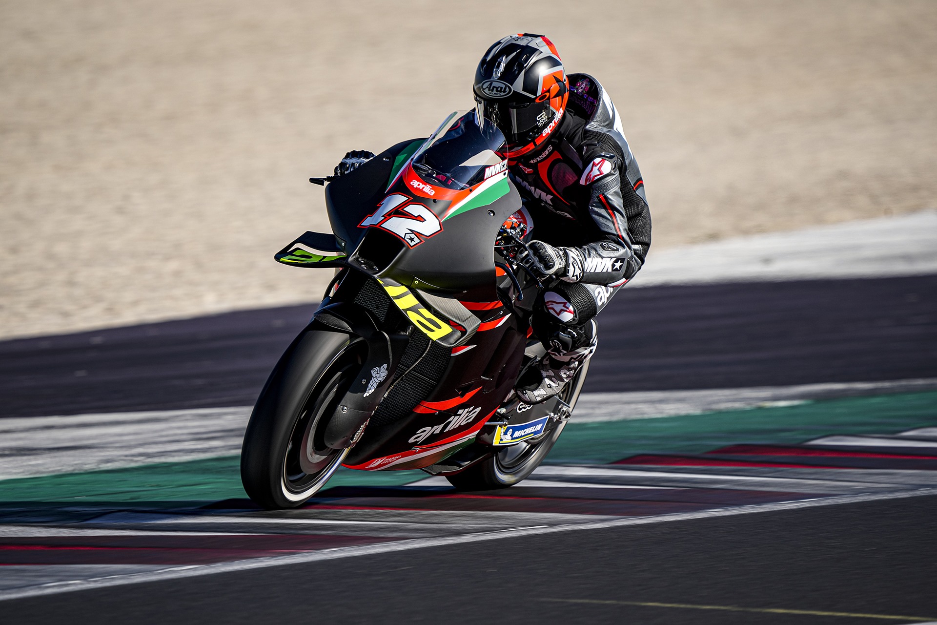 MotoGP. M. Vinalesas su „Aprilia“ startuos jau Aragone