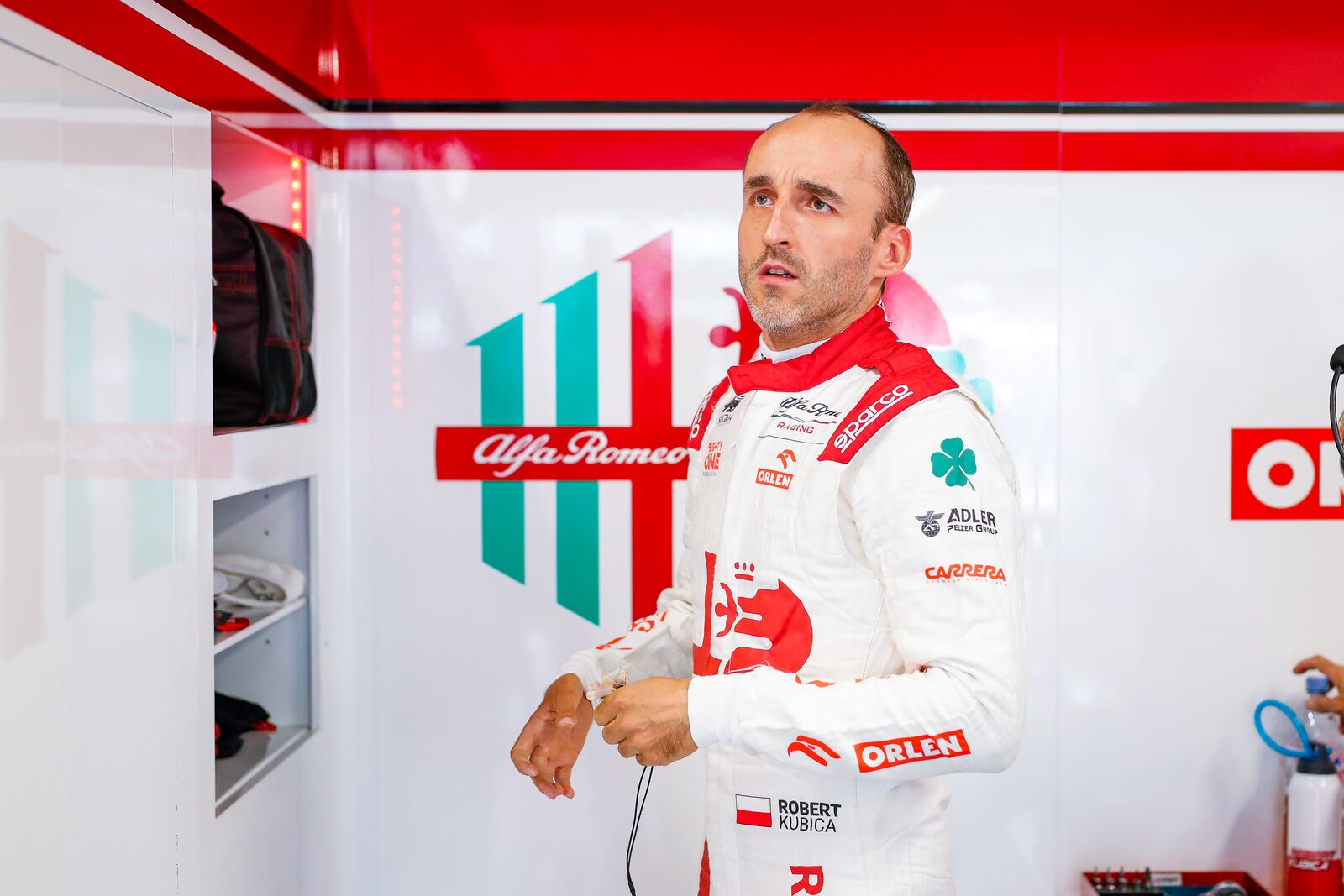 R. Kubica lieka „Alfa Romeo“ atsarginiu pilotu