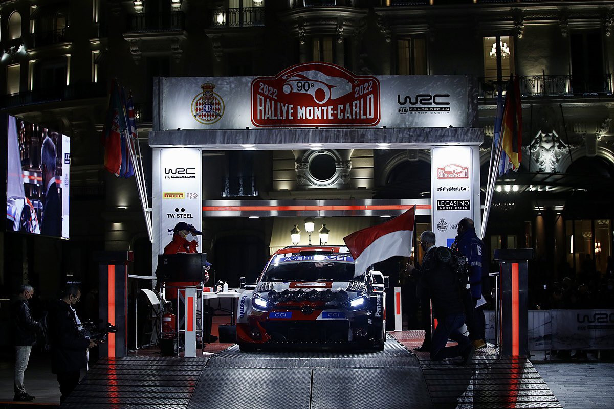 WRC. Monake prasidėjo 2022 m. WRC sezonas
