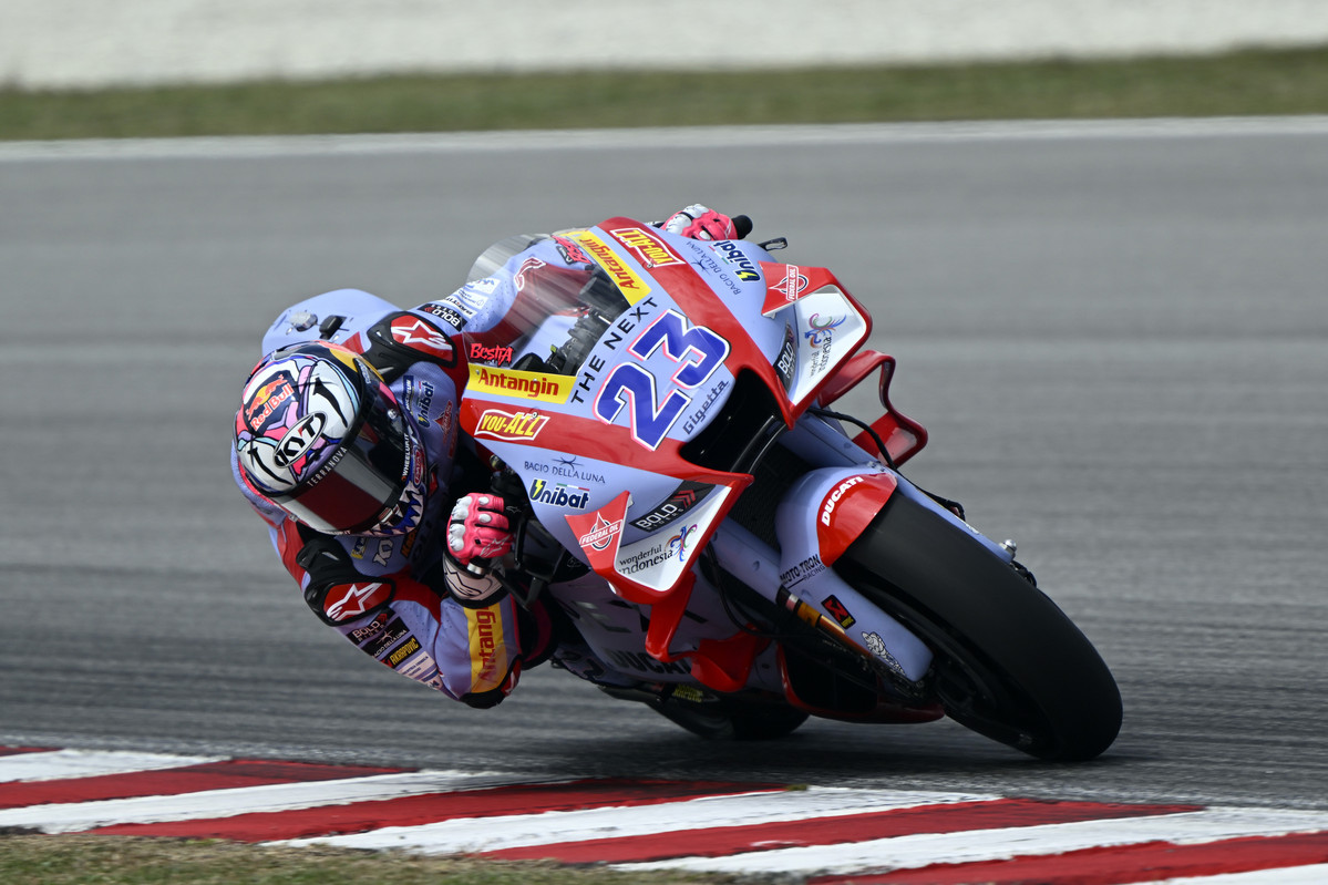 MotoGP. E. Bastianini bandymus Sepange užbaigė pagerindamas trasos rekordą