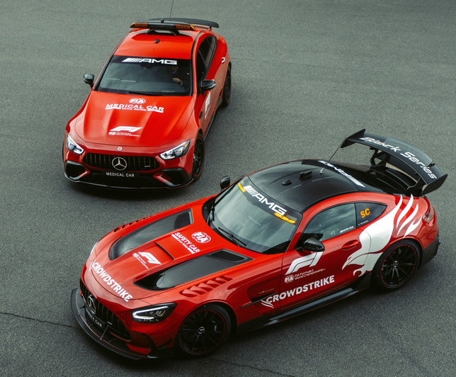 „Mercedes“ pristatė naują „Formulės-1“ saugos automobilį