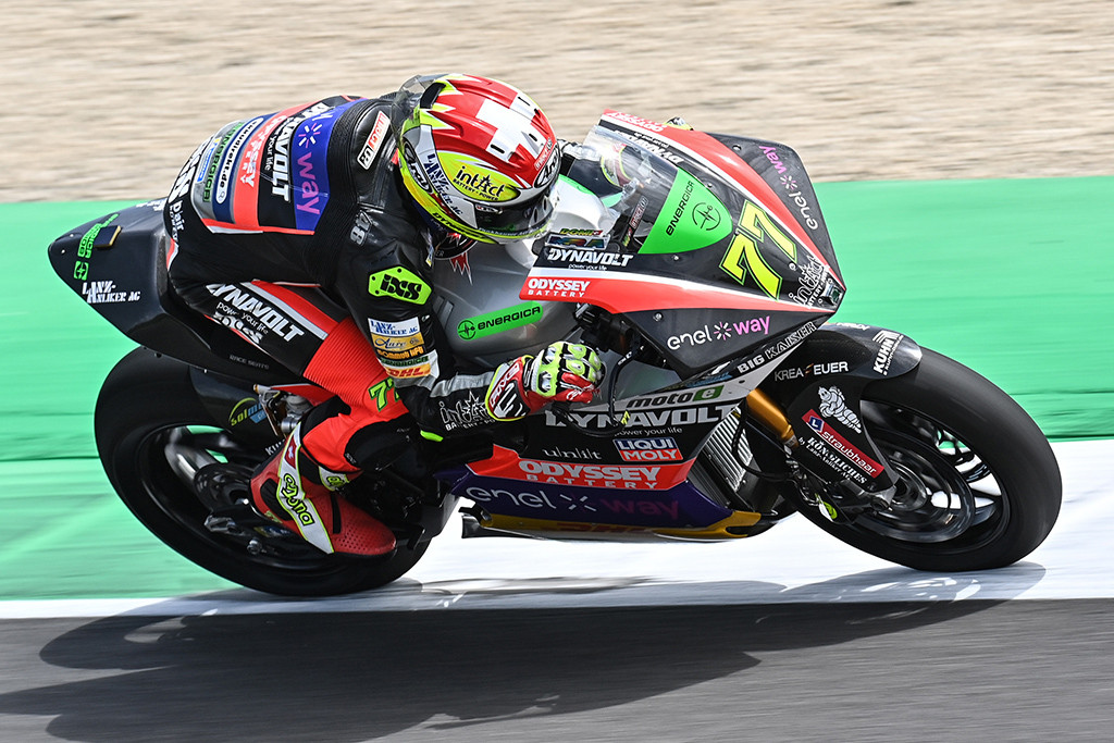 MotoE. Asseno trileris baigėsi D. Aegerterio pergale