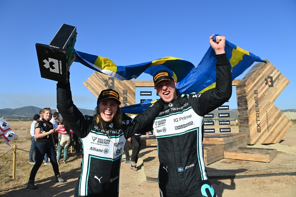 Extreme E. Italijoje surengtose lenktynėse triumfavo RXR komanda