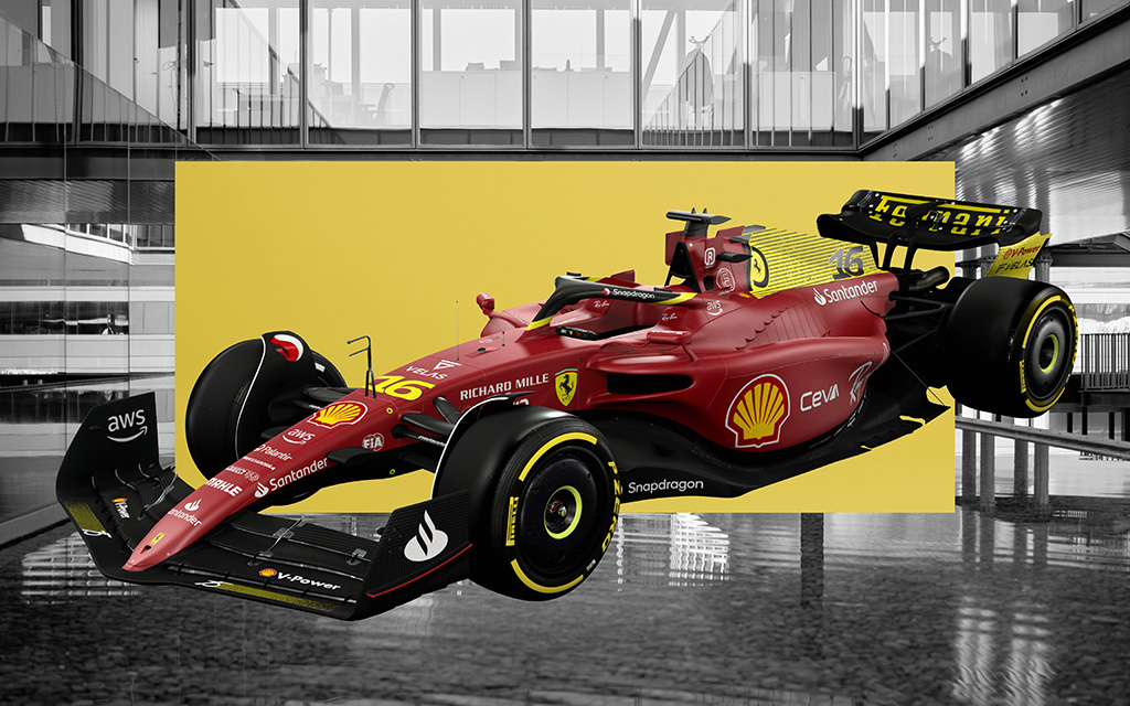 „Ferrari“ pristatė pakoreguotą bolido išdažymą