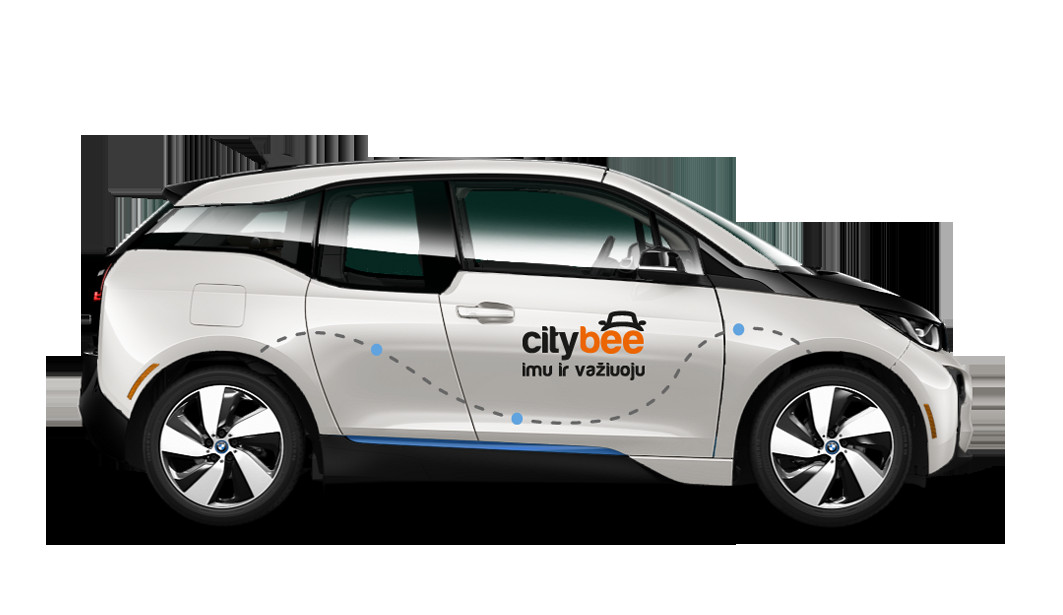 „CityBee“ automobiliu pasivažinėjimas be sutarties gali būti laikomas svetimo turto pagrobimu.