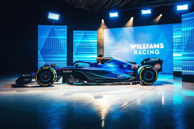 „Williams“ pristatė naują FW45 nudažymą ir naujus partnerius