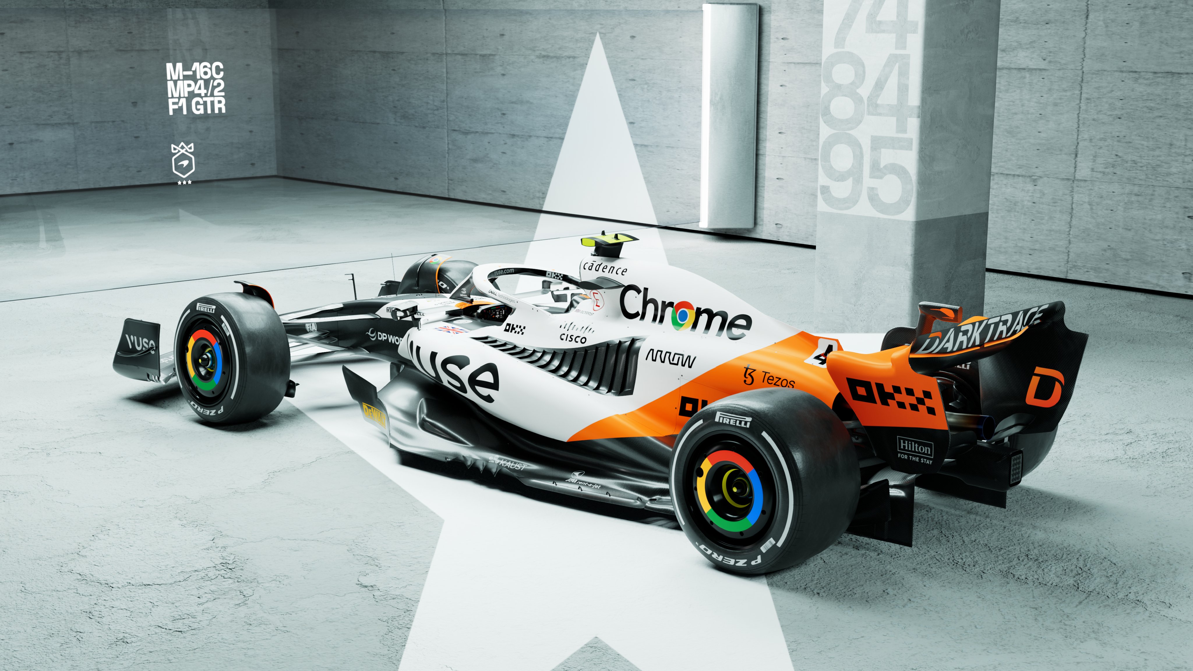 „McLaren“ pristatė naują dizainą, skirtą Monako GP