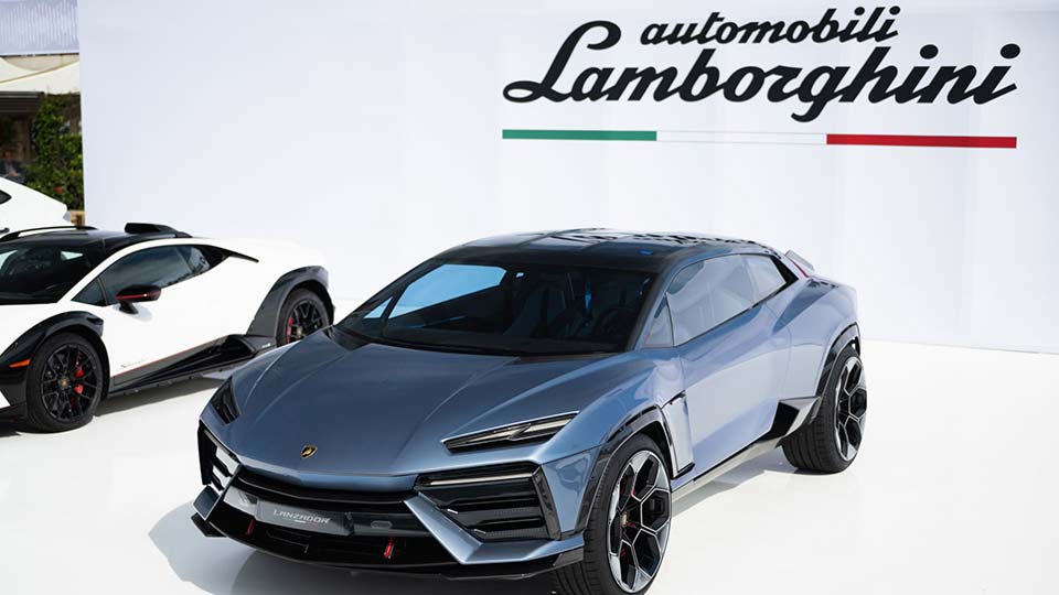 Pristatytas „Lamborghini Lanzador“ elektromobilis