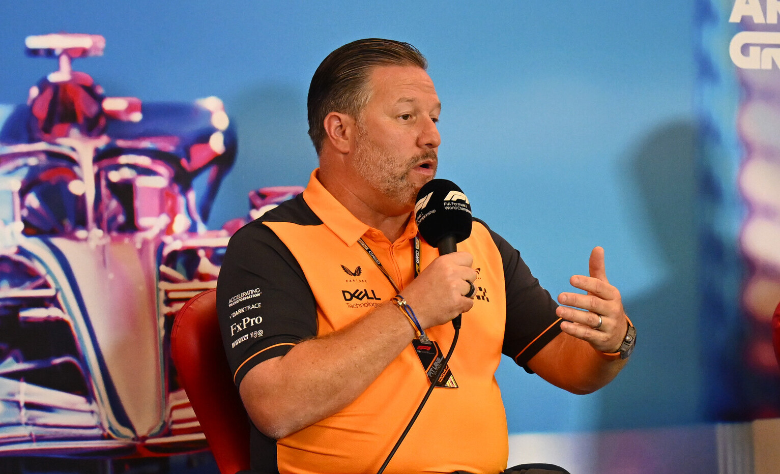 „McLaren“ bosas dar kartą kirto „Red Bull“