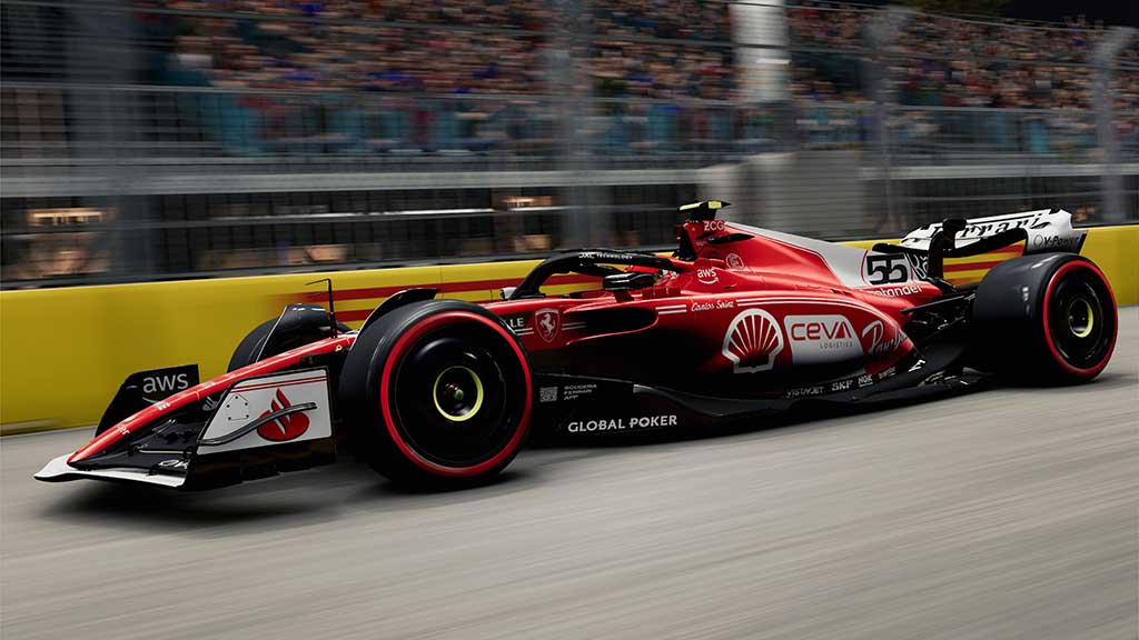 „Ferrari“ pristatė išdažymą Las Vegaso GP
