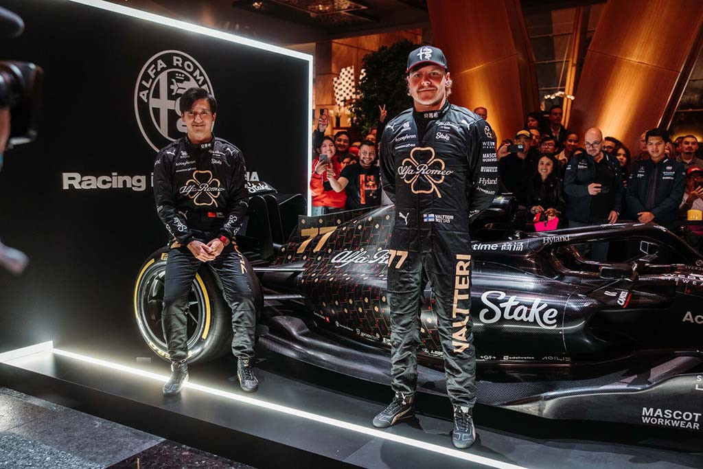 „Alfa Romeo“ pristatė Las Vegaso GP skirtą išdažymą