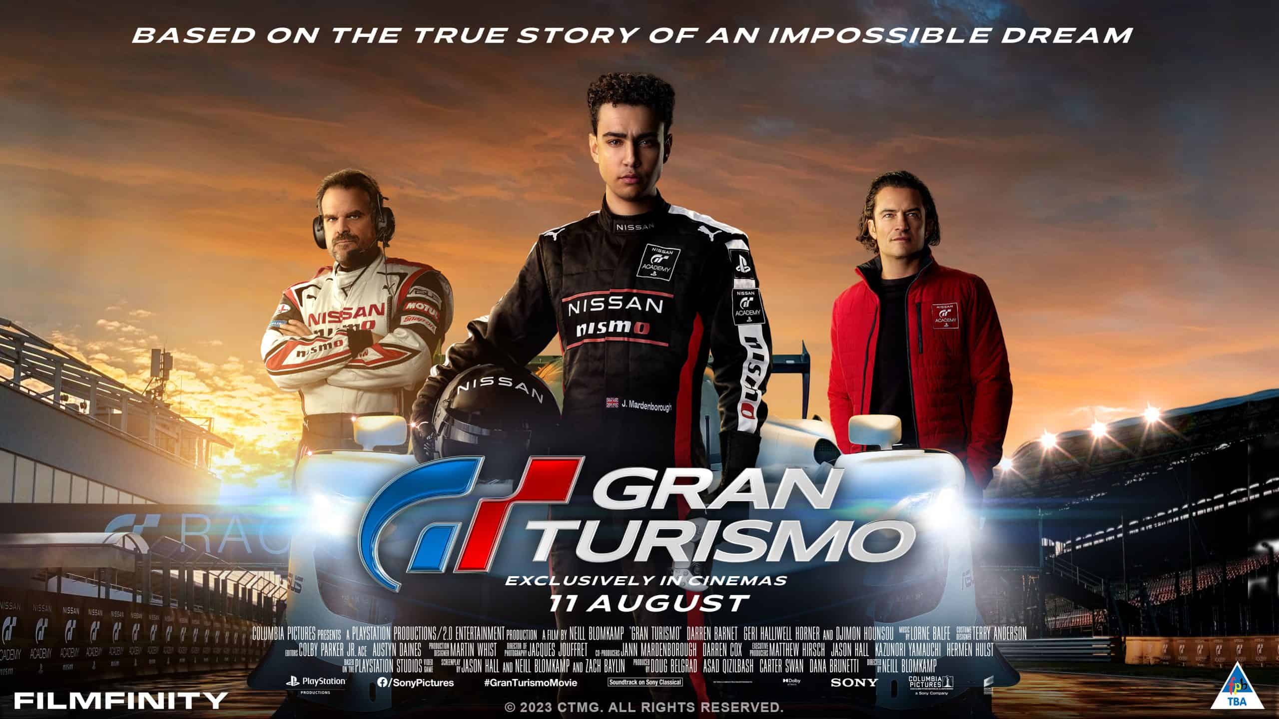Gran Turismo (2023) filmas