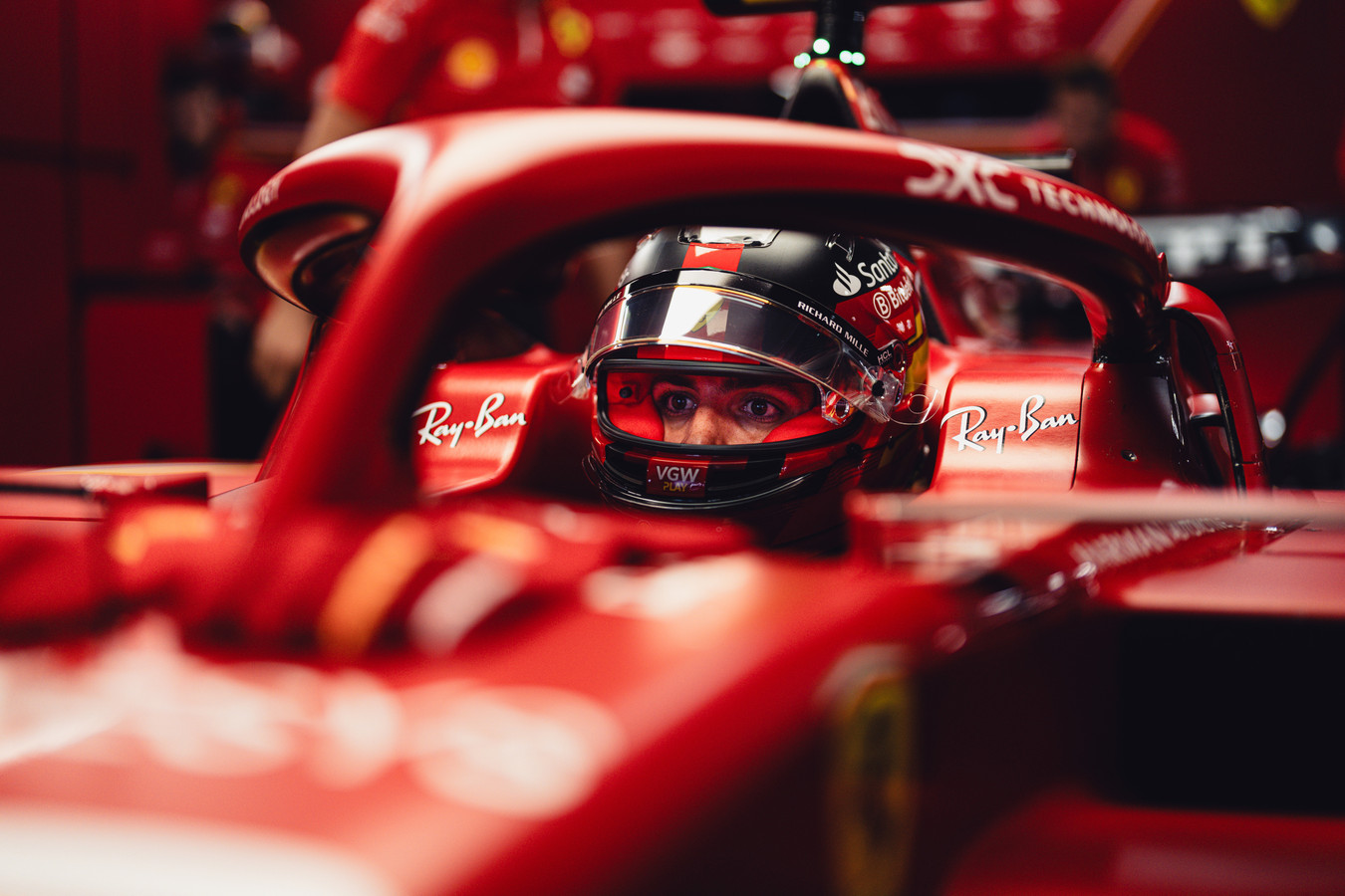 Atviras C. Sainzas: liūdna palikti „Ferrari“