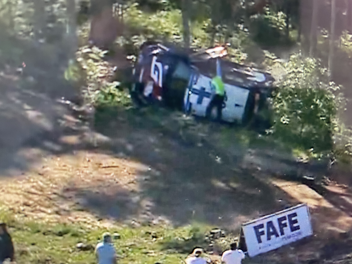 WRC. K. Rovanpera po avarijos prarado Portugalijoje pirmą poziciją, lyderiauja S. Ogier