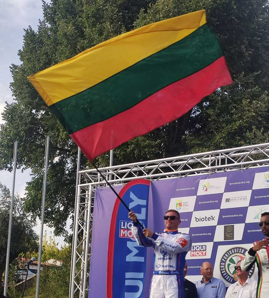 Vandens „Formulės-2“ čempionatą E. Riabko vainikavo trečia pozicija