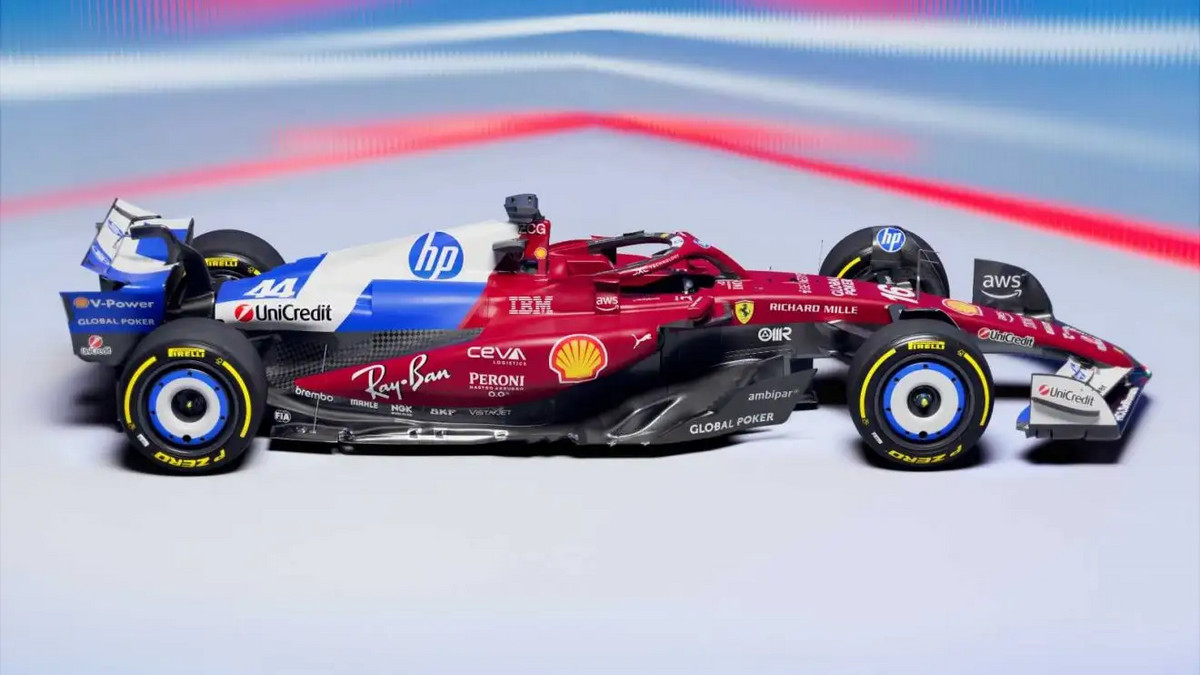 „Ferrari“ parodė Majamio GP skirtą išdažymą