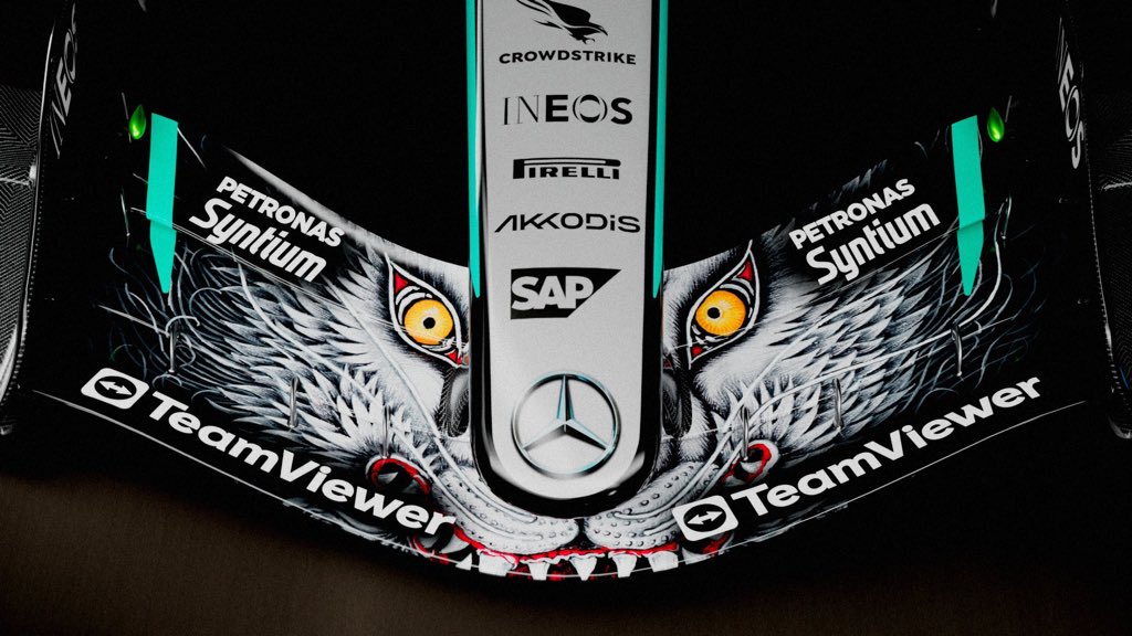 „Mercedes“ pristatė specialiai išdažytą priekinį sparną