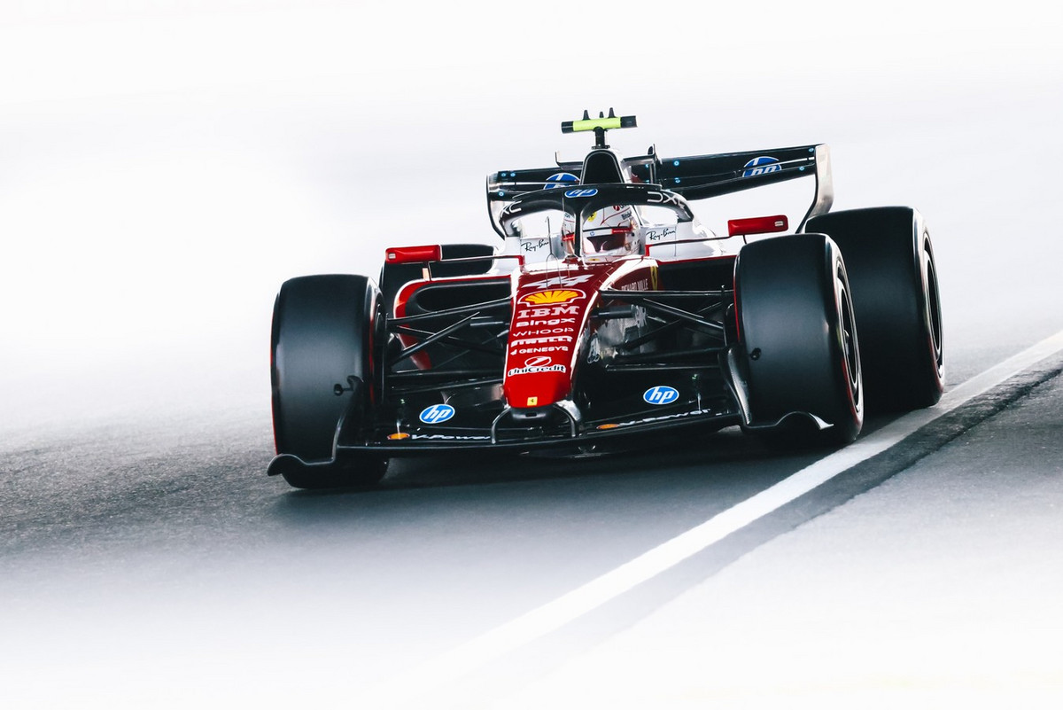 Aišku, kokius atnaujinimus „Ferrari“ mėgino Monzoje