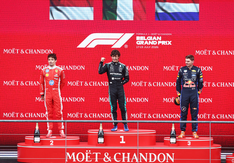 Belgijos GP lenktynėse – G. Russello avarija ir K. Antonelli triumfas