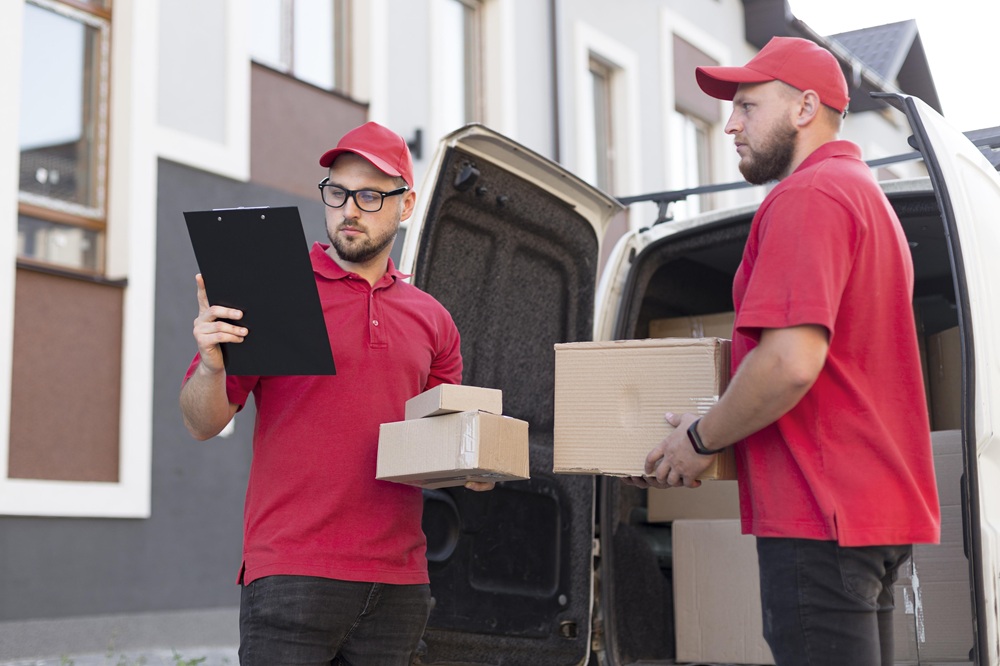 Kaip organizuojamas skubus siuntų pristatymas?