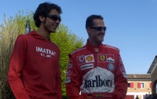 V.Rossi išbandė „Ferrari“ bolidą!