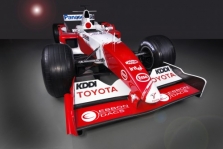 „Toyota TF105“ iš arti