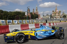 „Renault“ bolidų šou Maskvoje