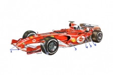 Kaip atrodys „Ferrari F2006“?