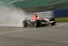 M.Biaggi išbandė „Midland F1“ bolidą
