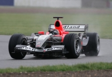 MF1 atliko bandymus Silverstone