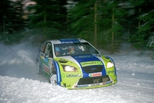 <span style="background:#000000; color:white; padding: 0 2px">WRC</span> Švedijos ralio apšilime pirmas – M.Hirvonenas